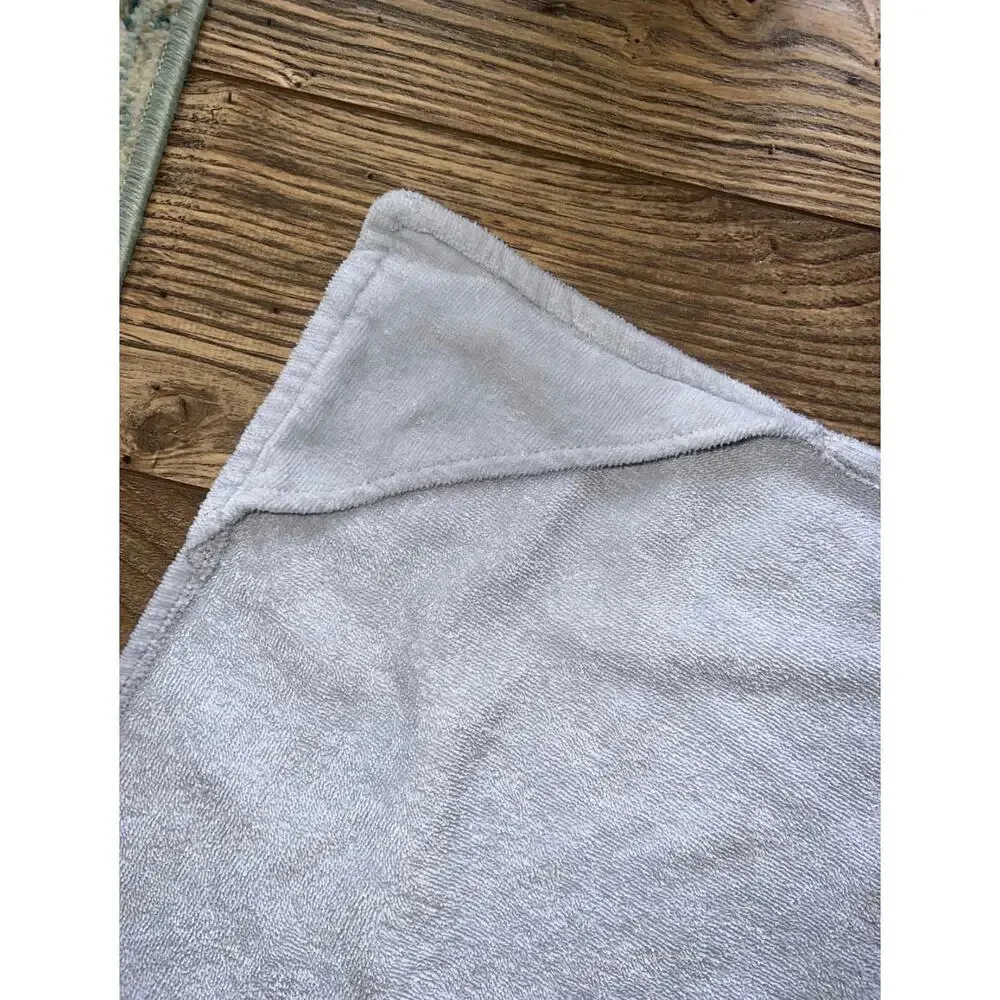 Hooded Light Blue Bath Towel Cute Shark with Fin & Tail - Kids Baby